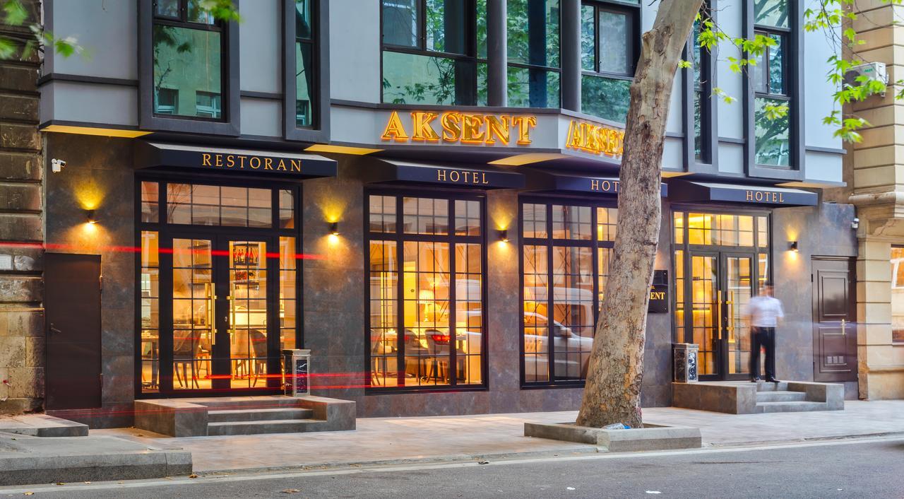 Aksent Hotel Baku Exterior foto