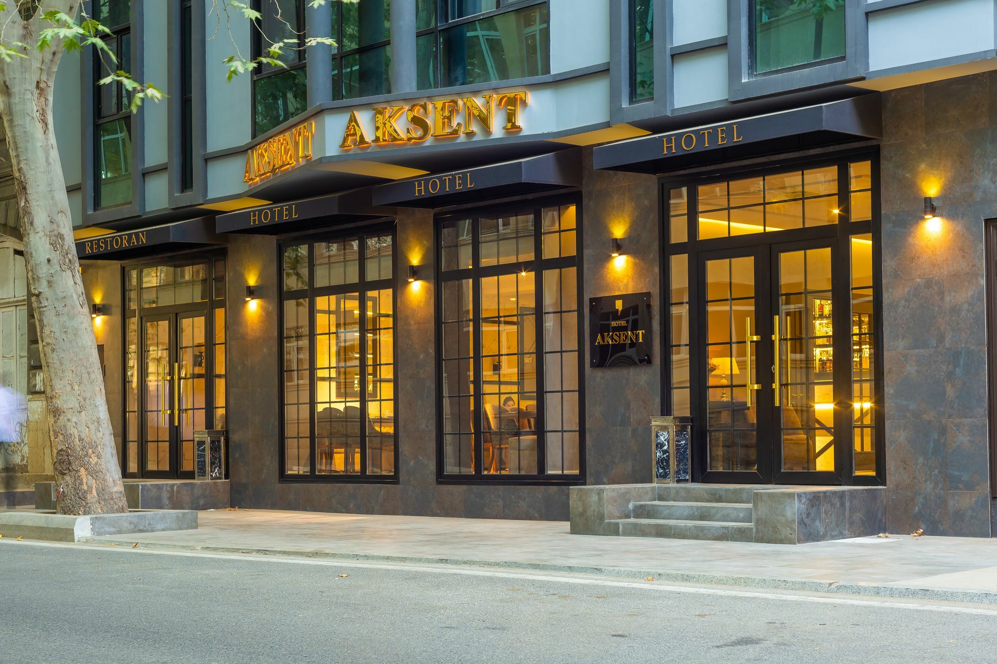 Aksent Hotel Baku Exterior foto